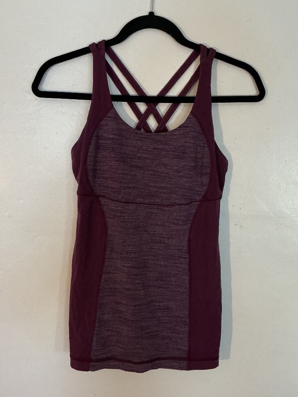 Lululemon Women’s Small Purple Racerback Fitness Activewear Tank Tops NOT